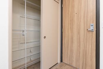Excellent storage space